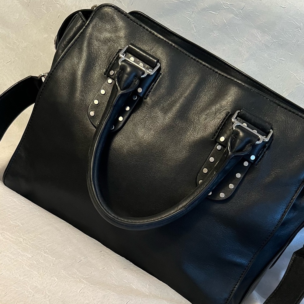 Rebecca Minkoff black Leather NEW ladies handbag. Magnificent quality